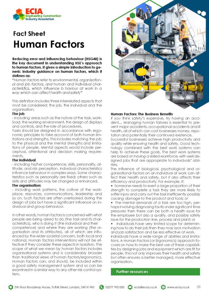 Human factors new